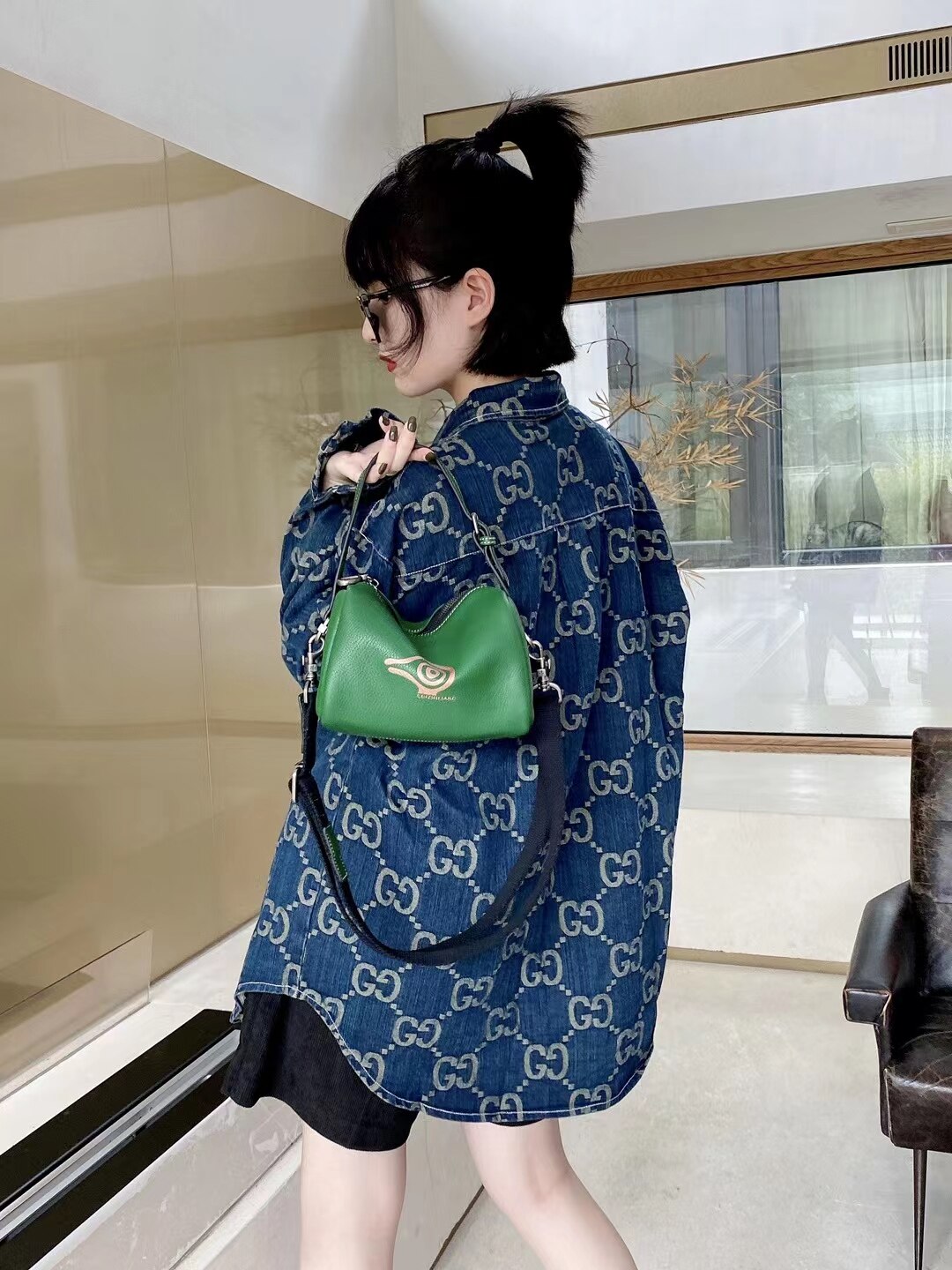 Orabird소가죽 빈티지 캐주얼 소가죽 스몰 보스턴 백 용원 숄더 크로스 핸드백 소 : 디씨알파고