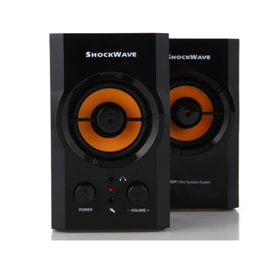 [스카이웍스] [2채널스피커] ShockWave K-POP [USB][A/S 2년] PC 스피커 / 2채널 / USB 전원 / 일반형 / 3.5mm / 10W / 헤드폰 단자... 