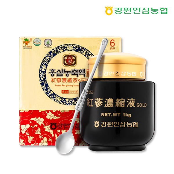 [강원인삼농협] 홍삼농축액골드 1kg  / 국산 6년근 홍삼농축액 100% / 본토지기 : 본토지기