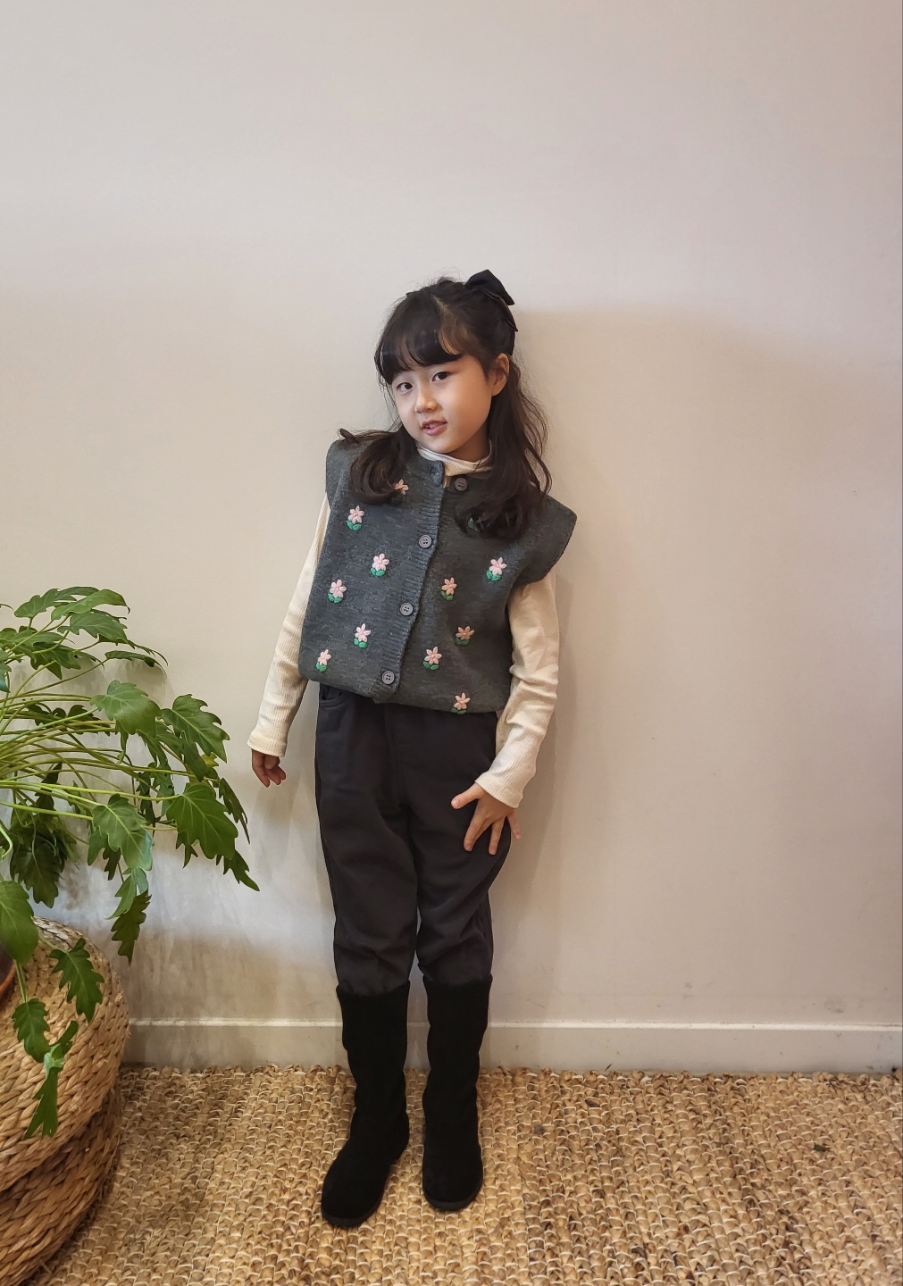 이니유니 - 플라워베스트 겨울신상 유아 남여아동 키즈 데일리룩 나들이룩 : 이니유니