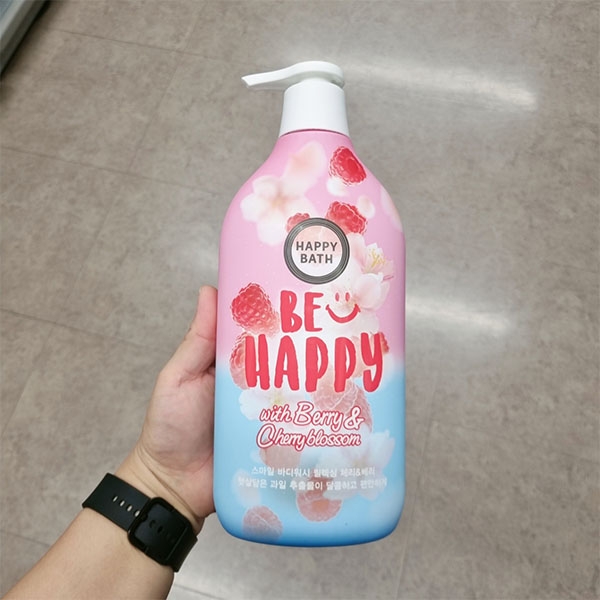 해피바스 스마일 바디워시 체리앤베리 900g : 쿨룩스토어
