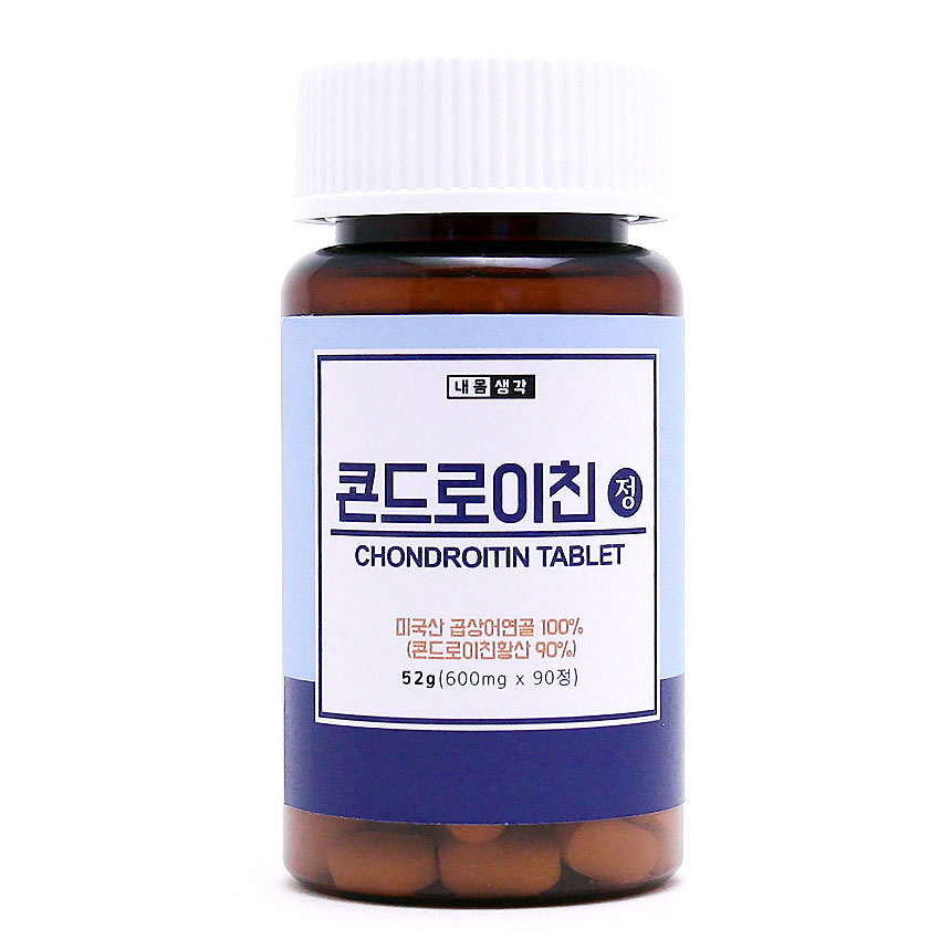 내몸생각 관절엔 콘드로이친 맥스 황산정 600mg x 90정 : 바디앤푸드