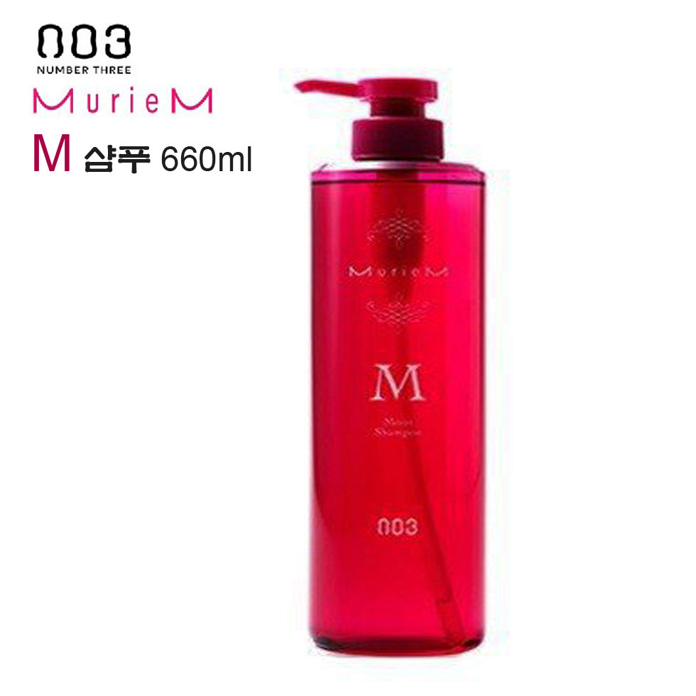 넘버쓰리 뮤리엠 M 샴푸660g-모발보습,촉촉,부드러움(정품) : 모든헤어몰