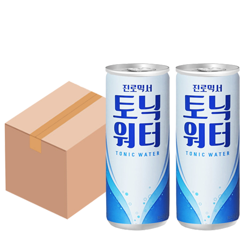 토닉워터캔 250ml x 60캔 케나다드라이 제로토닉 카린스 대용량토닉 진저에일 박스포장 : 싸게사마켓