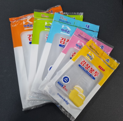 마미손 김장 비닐 봉투 소 2매 행사 이사 포장 : 세영몰
