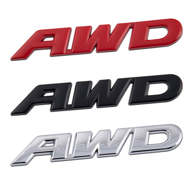 자동차 메탈 레터링스티커 엠블럼 금속 이니셜 4x4 awd sport 4wd 터보 : 대박창고