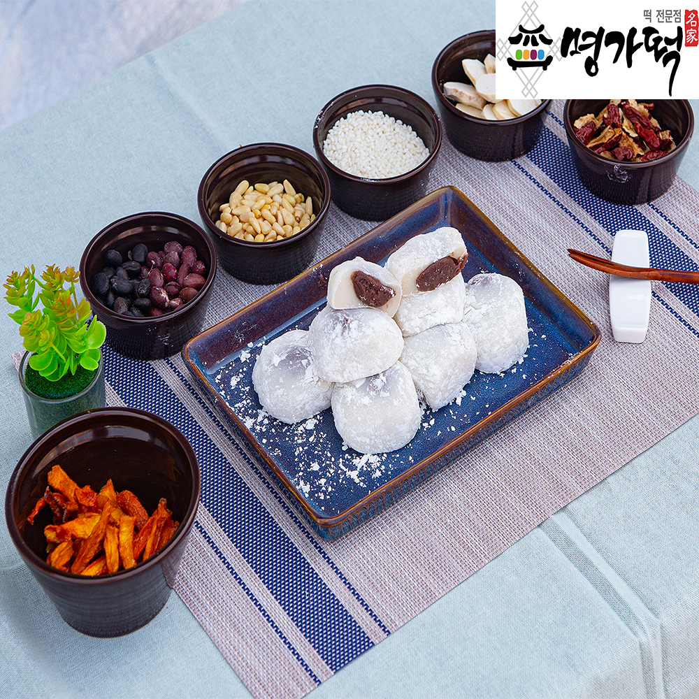 앙꼬 인절미 (60gx30개입)+(60gx30개입) 팥앙금 : 명가떡전문점