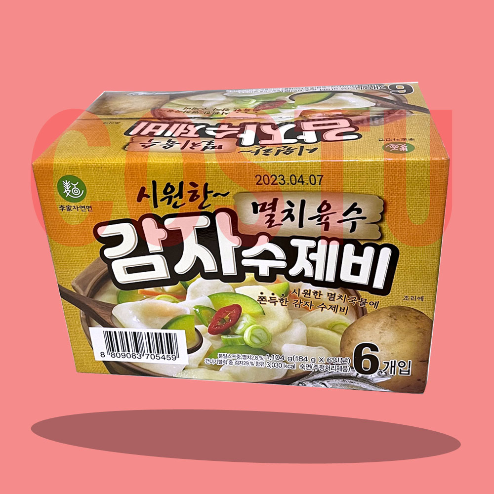 코스트코 이가자연면 감자수제비 186gx6 : 코스트유