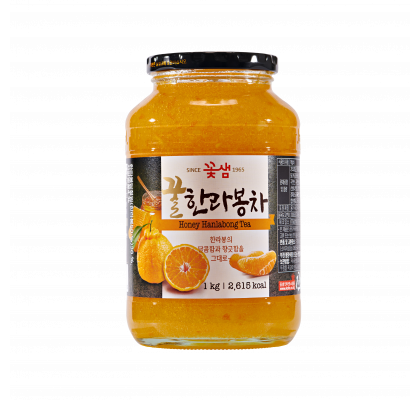 꽃샘 꿀한라봉차 1kg 액상차 과일청 전통차 홈카페 에이드 : 투고팩