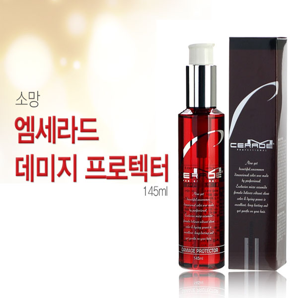 소망 엠세라드 데미지 프로텍터 헤어에센스 145ml 손상모 헤어오일 트리트먼트 : 자꾸사