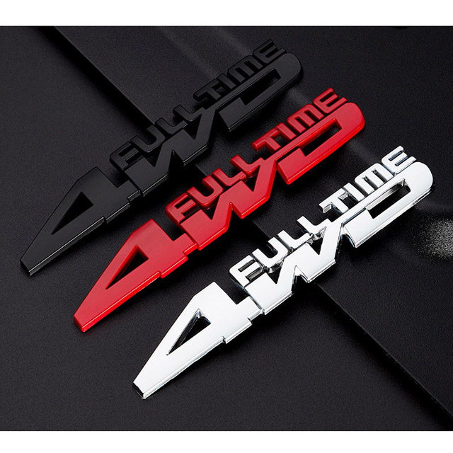 자동차 메탈 레터링스티커 엠블럼 금속 이니셜 4x4 awd sport 4wd 터보 : 대박창고