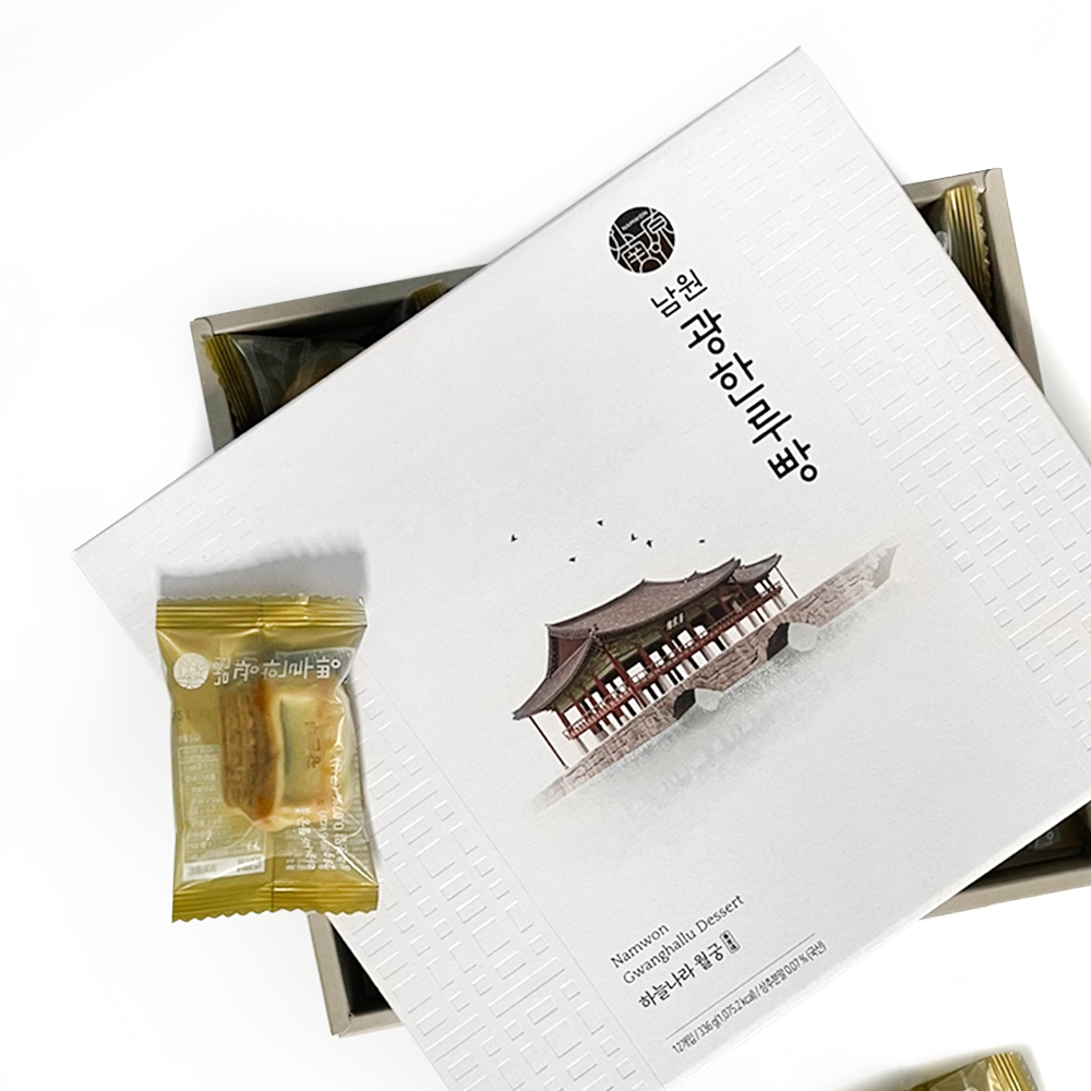 춘향전의 고장에서 전하는 춘향전빵과 광한루빵 (선물용 12개입) / 2022.10.05일 춘향전빵 리뉴얼 : 농업회사법인 꿈꾸는농부들
