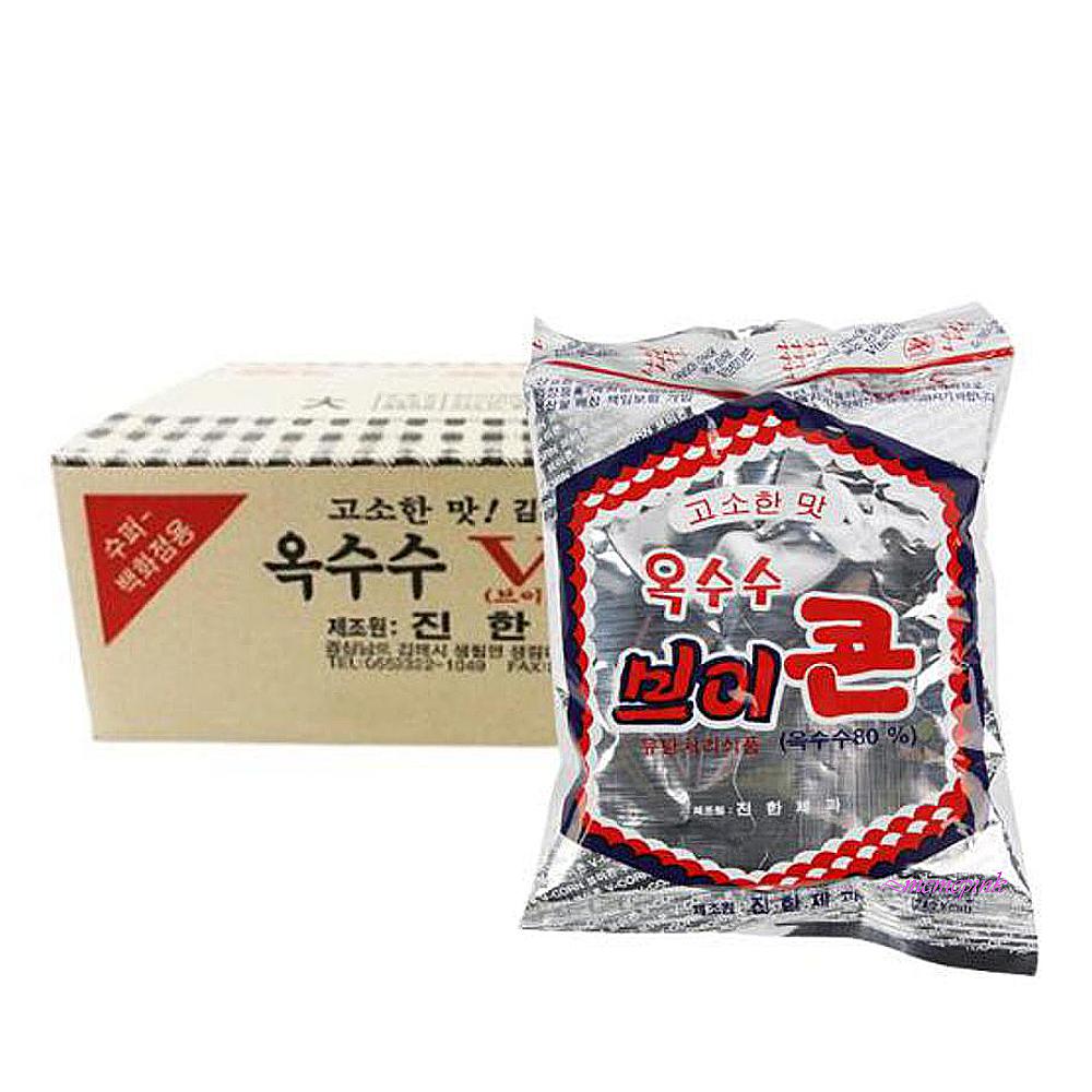 MMSa-브이콘(중) 옥수수과자 v콘 대용량 간식 50gx40개 주전부리 옥수수콘 콘칩 : 미미샵A