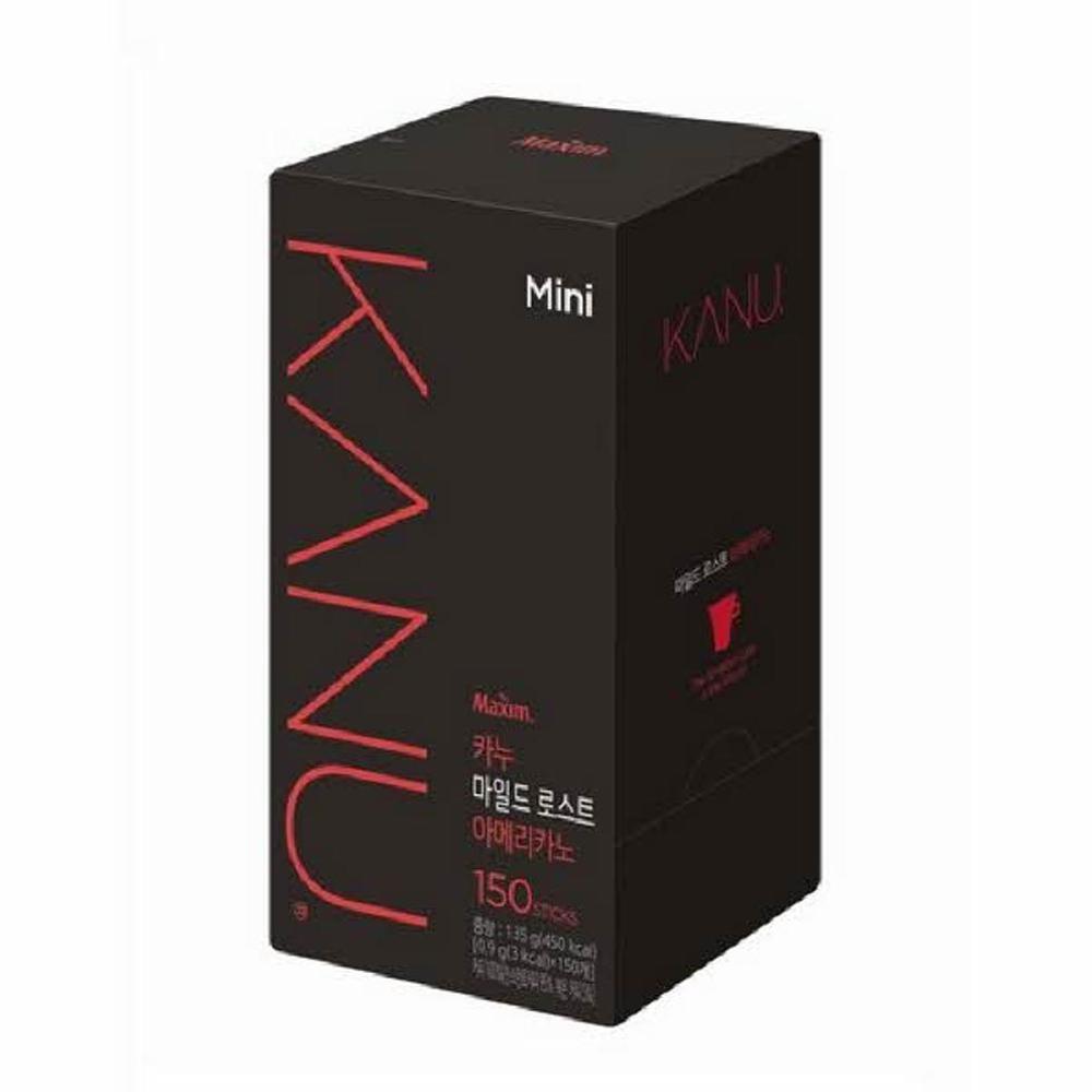 MMSa-맥심 동서식품 0.9gx150개 커피믹스 카누마일드미니 일회용 아메리카노 업소용 : 미미샵A