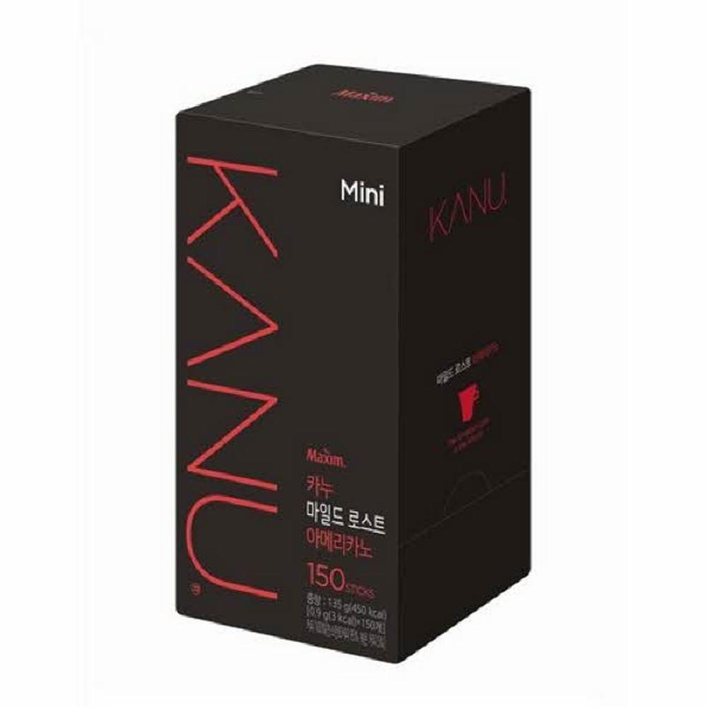 MMSa-맥심 동서식품 0.9gx150개 커피믹스 카누마일드미니 일회용 아메리카노 업소용 : 미미샵A
