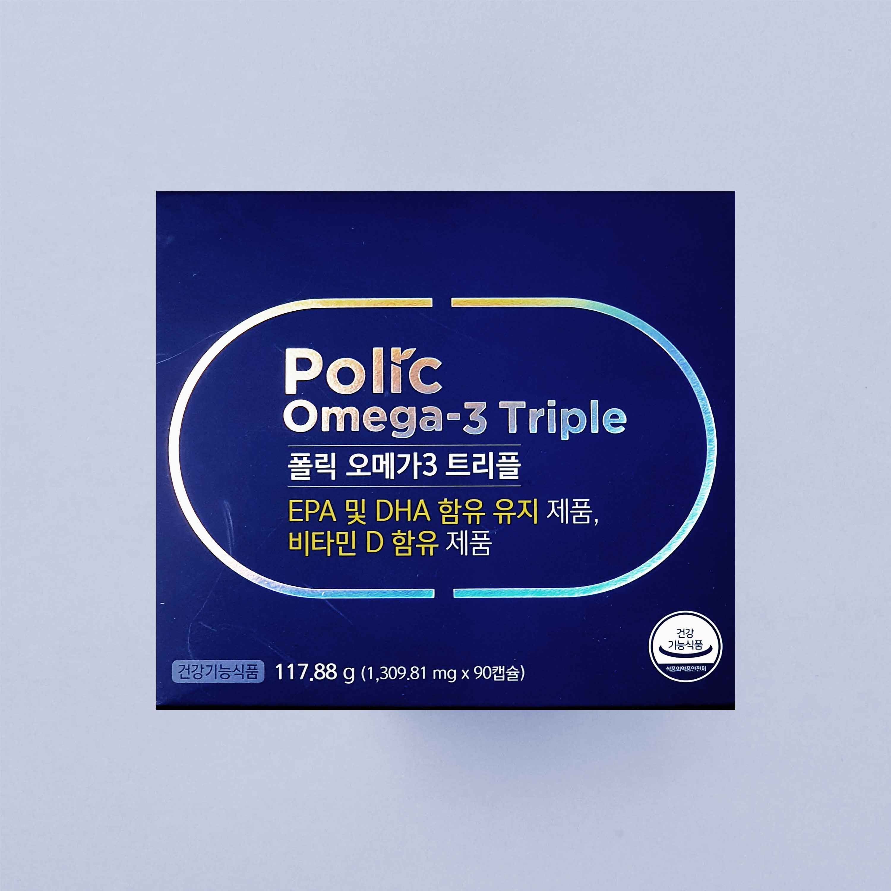 그린스토어 폴릭 오메가3 트리플 ( 90캡슐 / 90일분 ) : 건강비밀 vi-meal
