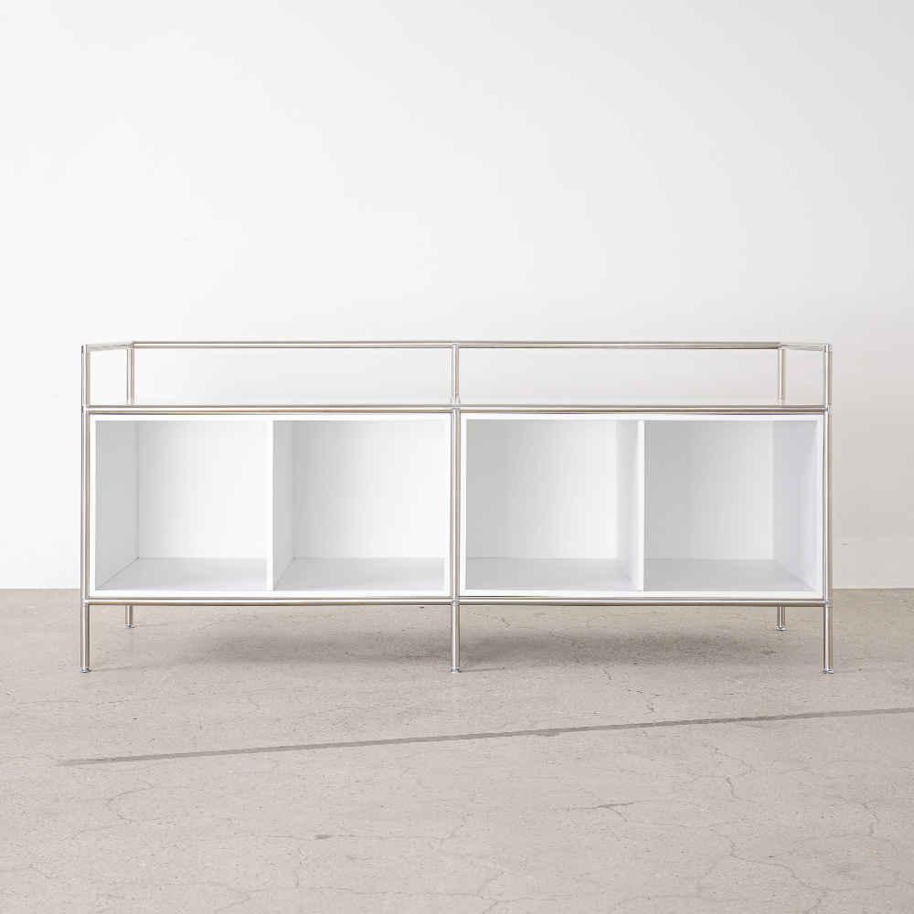 0001 KASTEN series WHITE 카스텐 모듈장 1200-1단 : 0001공공공일