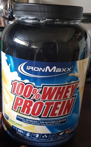 IronMaxx 아이언맥스 100% 웨이 프로틴 파우더 레몬 요구르트 900g : 하이글로벌 4131