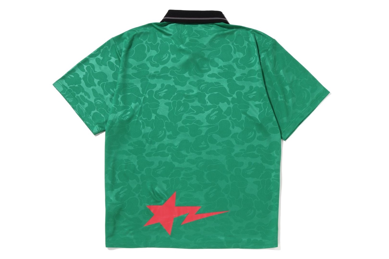 (베이프정품) 싸커 게임 릴랙시드 핏 폴로 SOCCER GAME RELAXED FIT POLO : 망나니즈