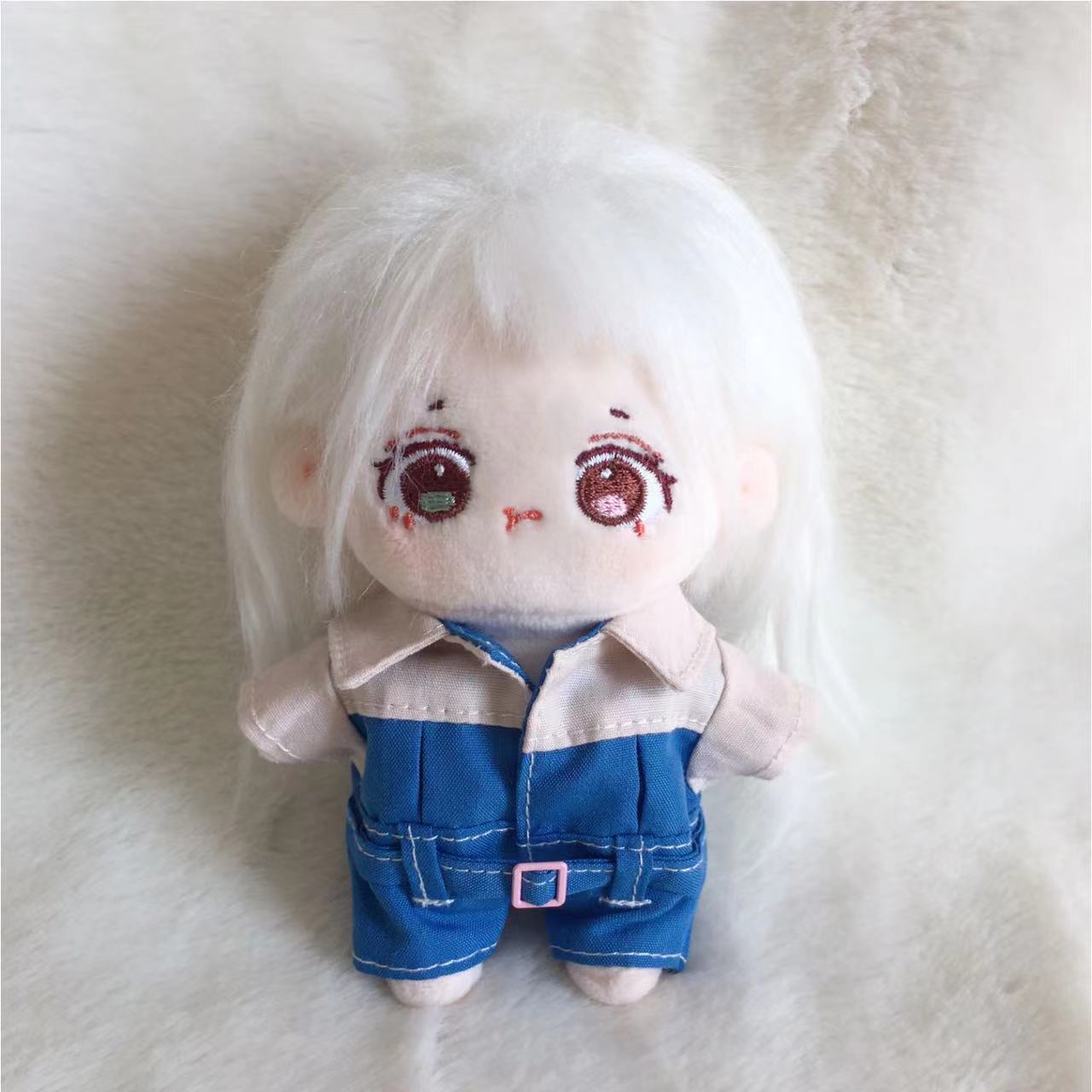 10cm 컬러 점프수트 인형옷 아이돌인형옷 : 러비버니