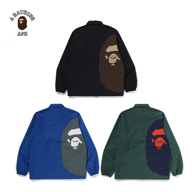베이프 자이언트 에이프헤드 코치 자켓 GIANT APE HEAD COACH JACKET : 에비뉴도쿄