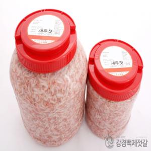 강경백제젓갈 숙성새우추젓 1kg : 365 젓갈상인