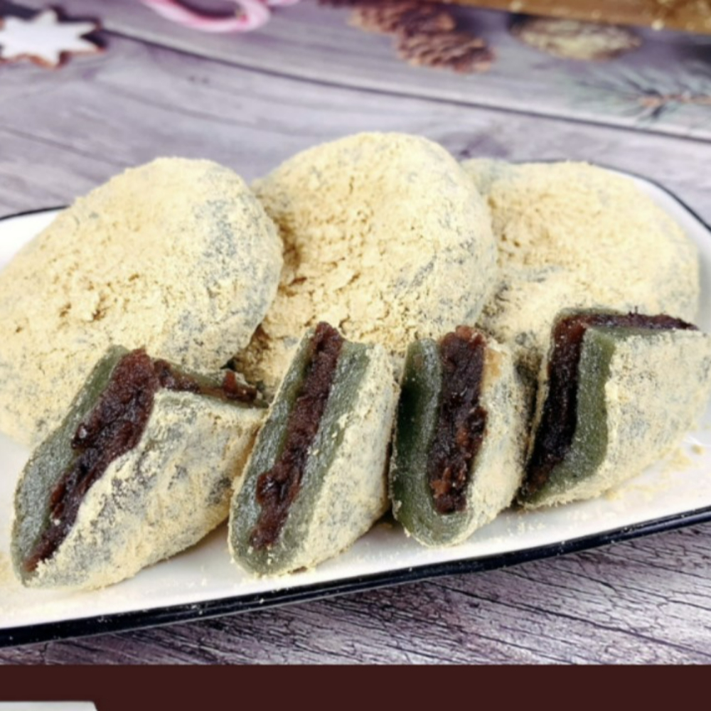 찹쌀 쑥콩떡 콩쑥개떡 60g 30개 최상급 국내산 찹쌀로 만든 맛있는 떡 : 행복가득샾