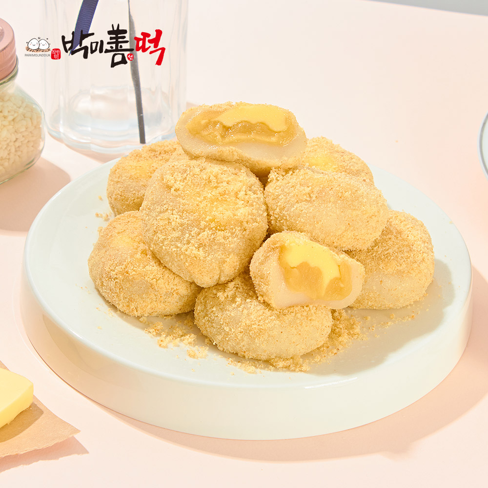 [박미선떡] 버터고구마떡 간식용 찹쌀떡 식사대용 떡주문 선물 개별포장떡 : 박미선푸드