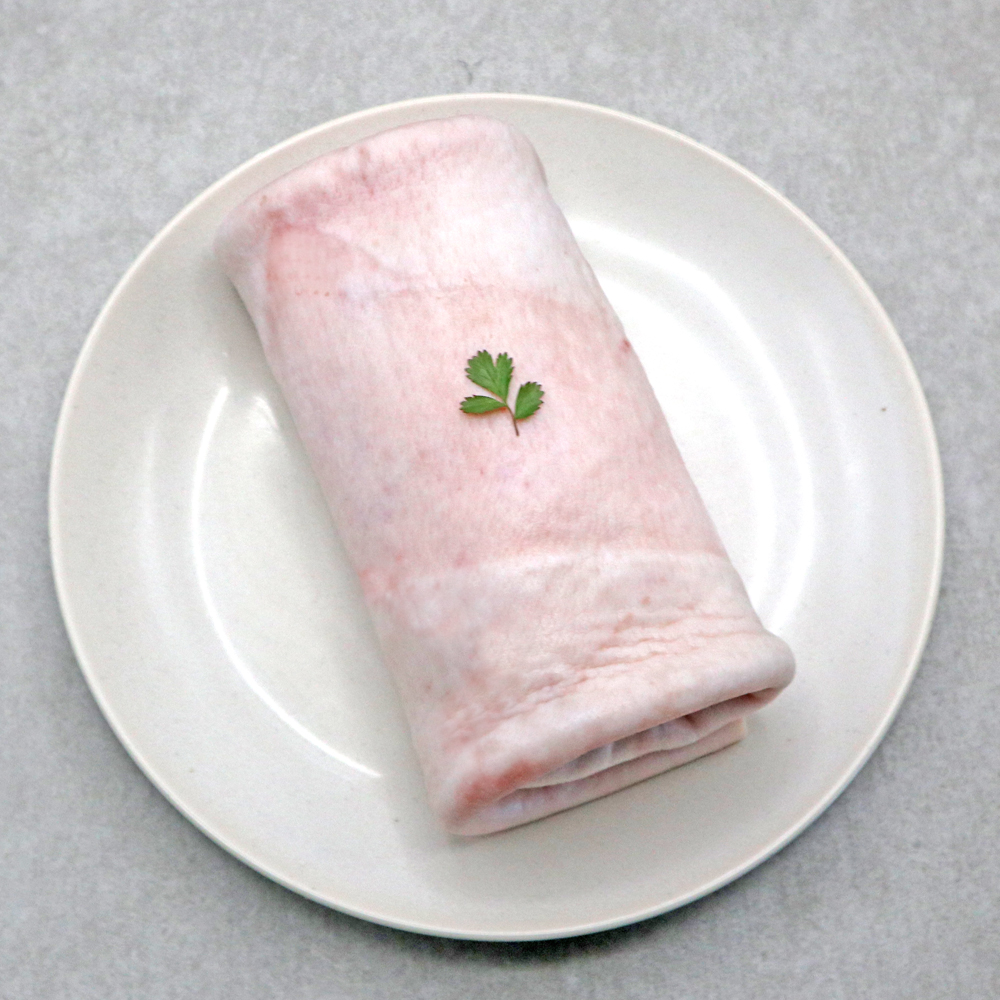 돼지껍데기 1kg 생식 원료육 수제간식 간식재료 : cj거성푸드