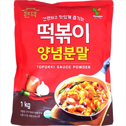 영미산업 큰댁 떡볶이 양념분말 1kg : 만복의광장