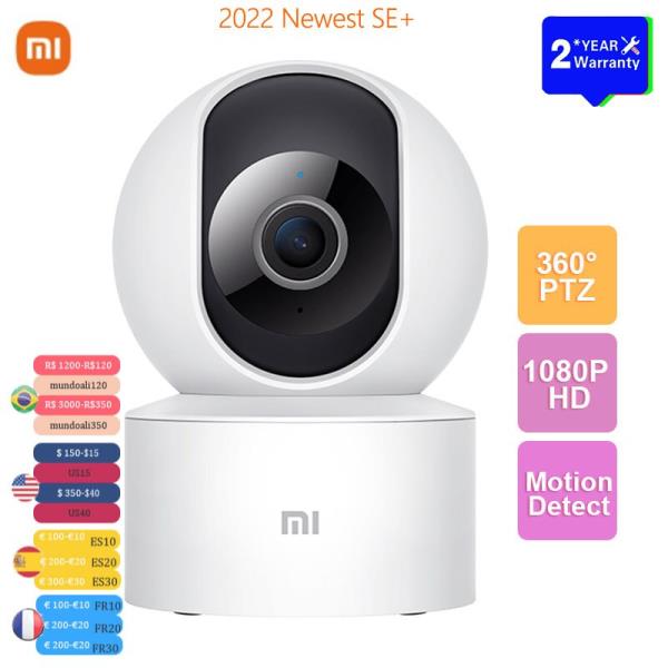 SE + 360 PTZ 1080P HD 베이비 감시 와이파이 웹캠 적외선 야간 투시경 AI 휴머노이드 감지 홈 보안 샤오미 미 씨티비 : 도이치유로26