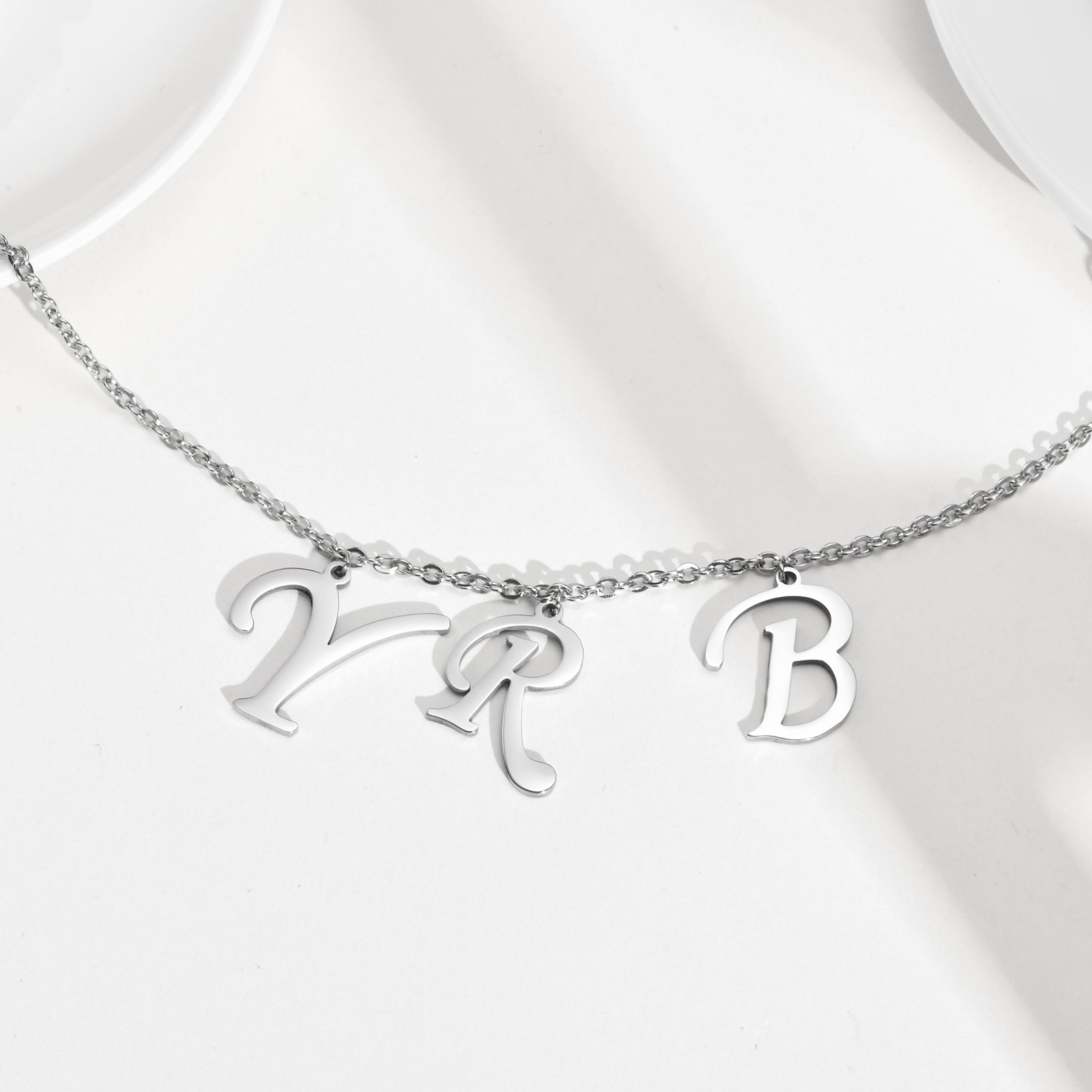 Custom Initial Necklaces for Women, Custom Name Letters Chain Necklace, Never Fade [C00074217] : 제이디넷2