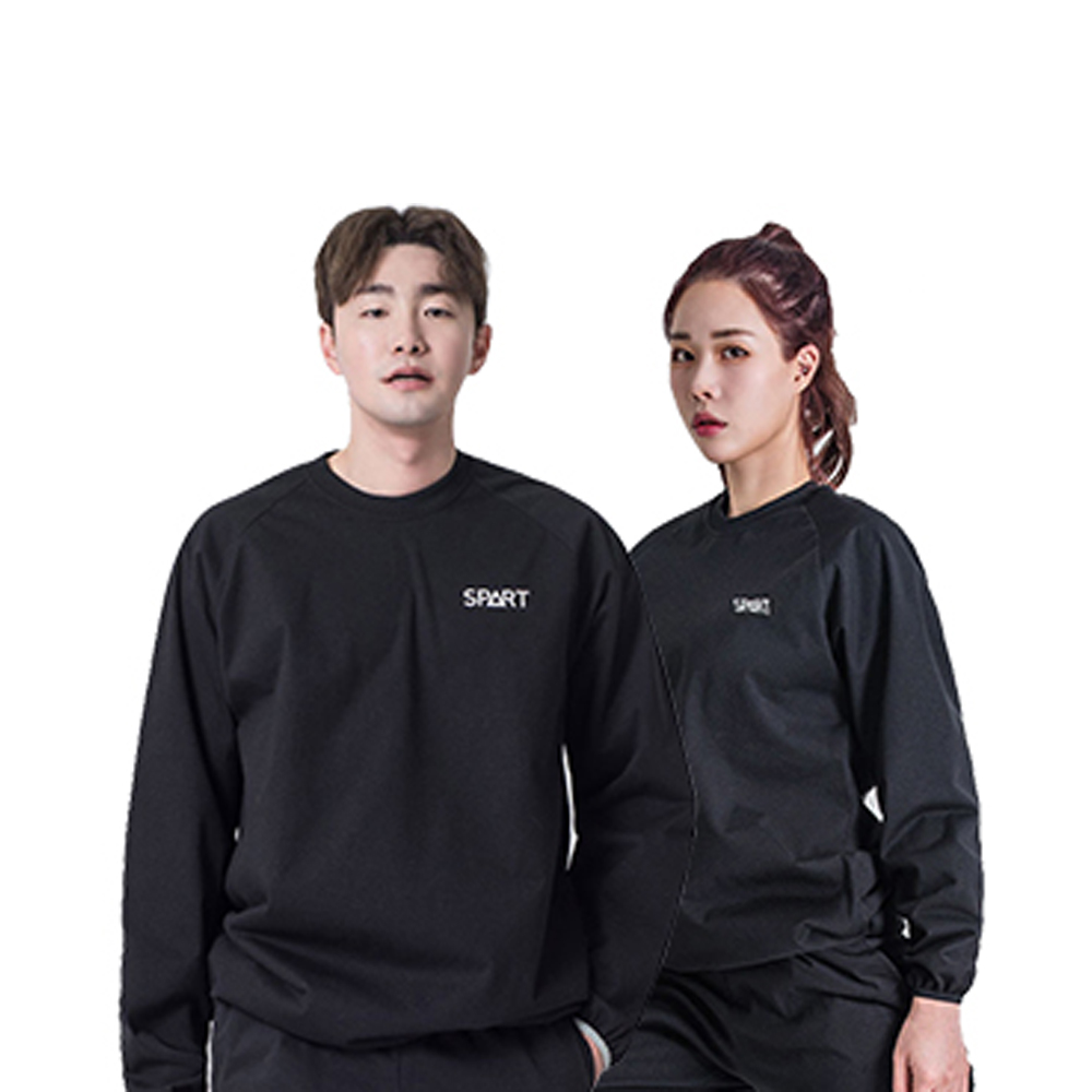 스파트 땀복 크루넥 상의 다이어트 운동복 : 주식회사 에이치쇼핑