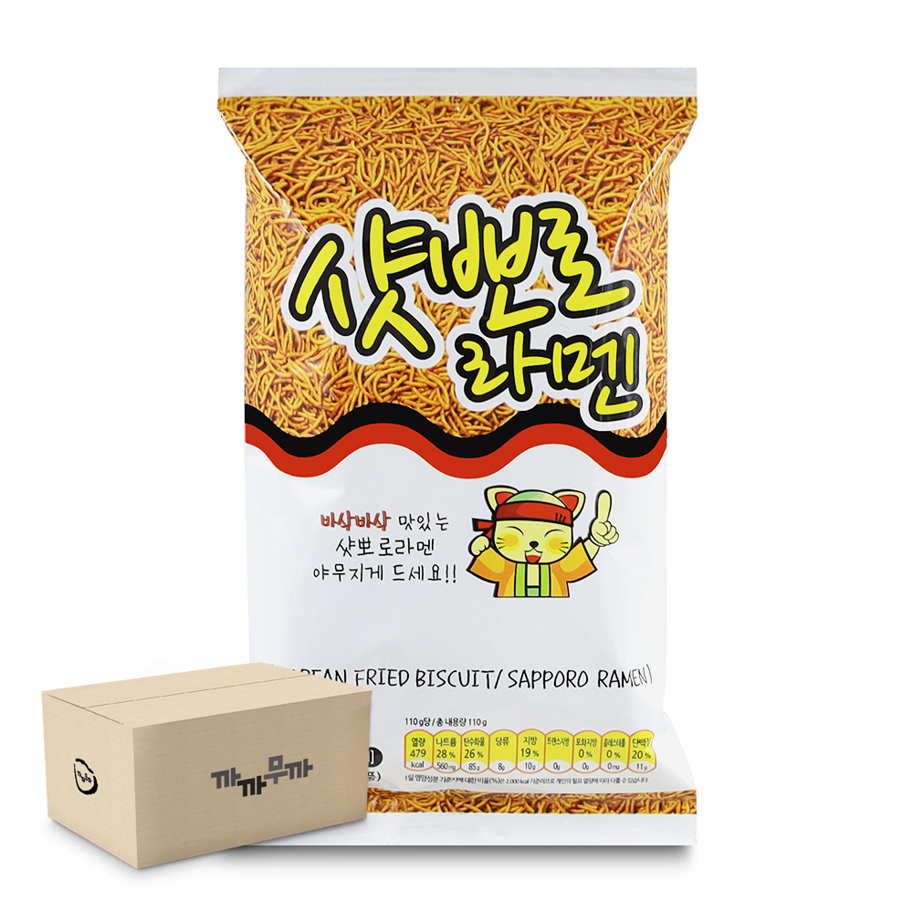 싱싱 샷뽀로라멘 110g (1박스-20개) : 까까무까