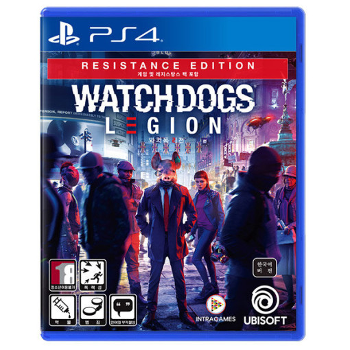 PS4 와치독스 리전 레지스탕스 에디션 / 새제품 : GameTECH