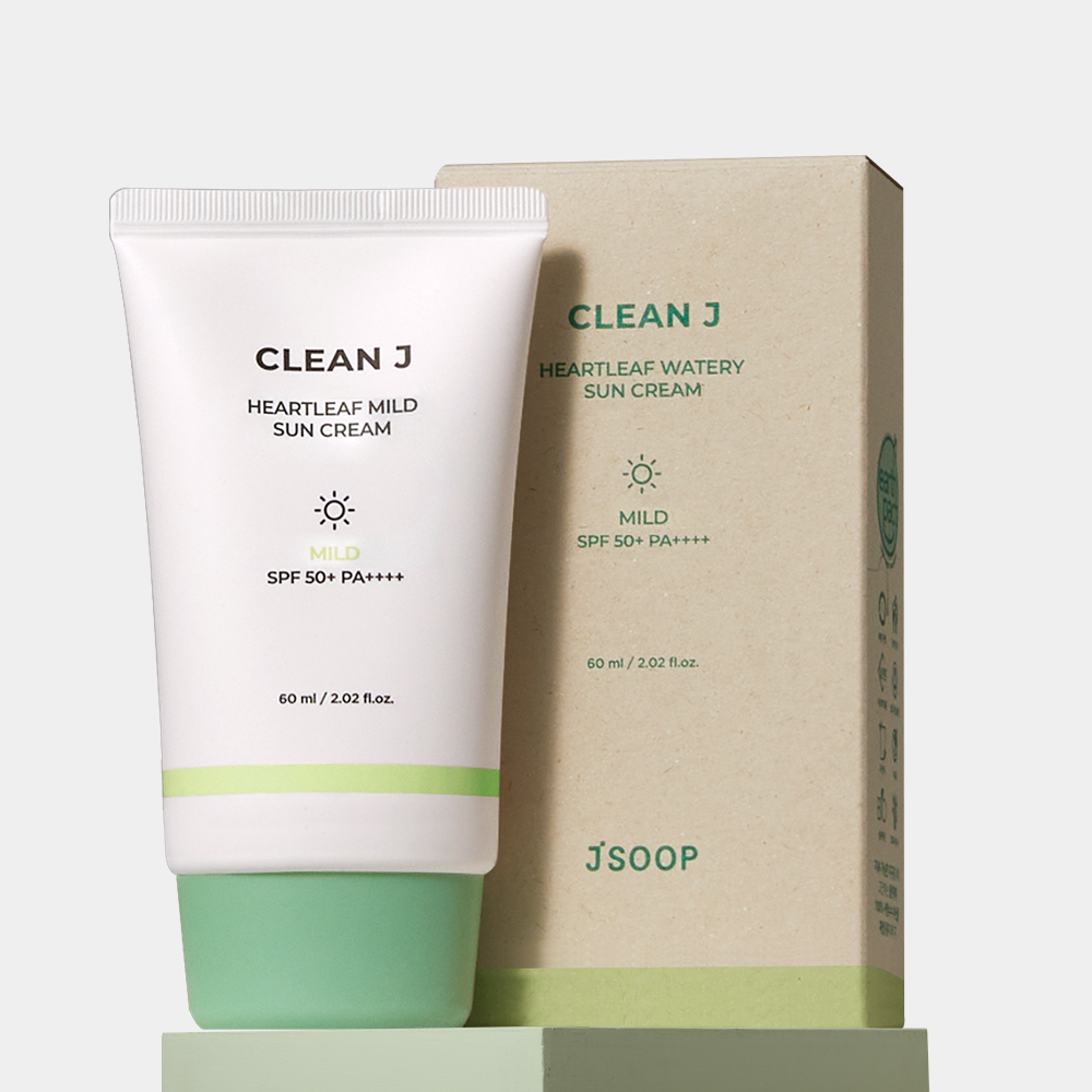 제이숲 클린제이 어성초 마일드 선크림 60ml : 제이숲N