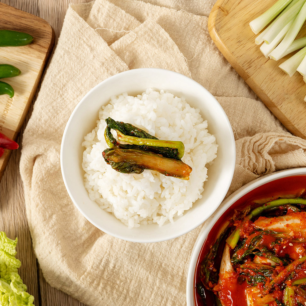 햇채원 김치 국산 얼갈이 열무김치 2kg 25년전통 광주김치명가 : 남도 보물