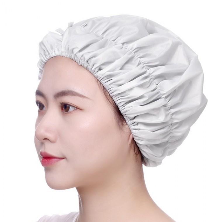 샤워캡 헤어캡 염색 파마 미용실 사우나 방수비닐 위생모자 : DANGI