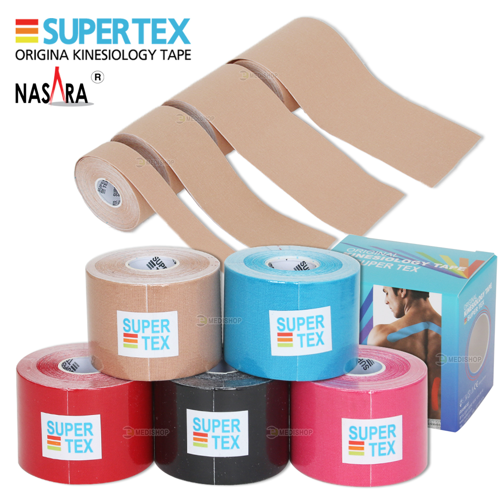 5cm/5cm/7.5cm/10cm/11m 대용량 테이핑요법 스포츠테이프 근육테이프 테이핑 스포츠테잎 키네시올로지 나사라 나사라테이프 : 하나메디칼의료기