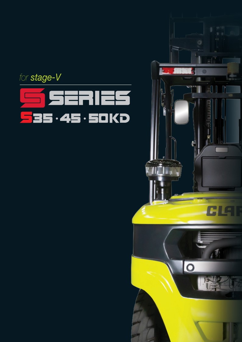 [신차] 클라크 3.5톤 디젤 지게차 S35KD : 클라크지게차 경기판매