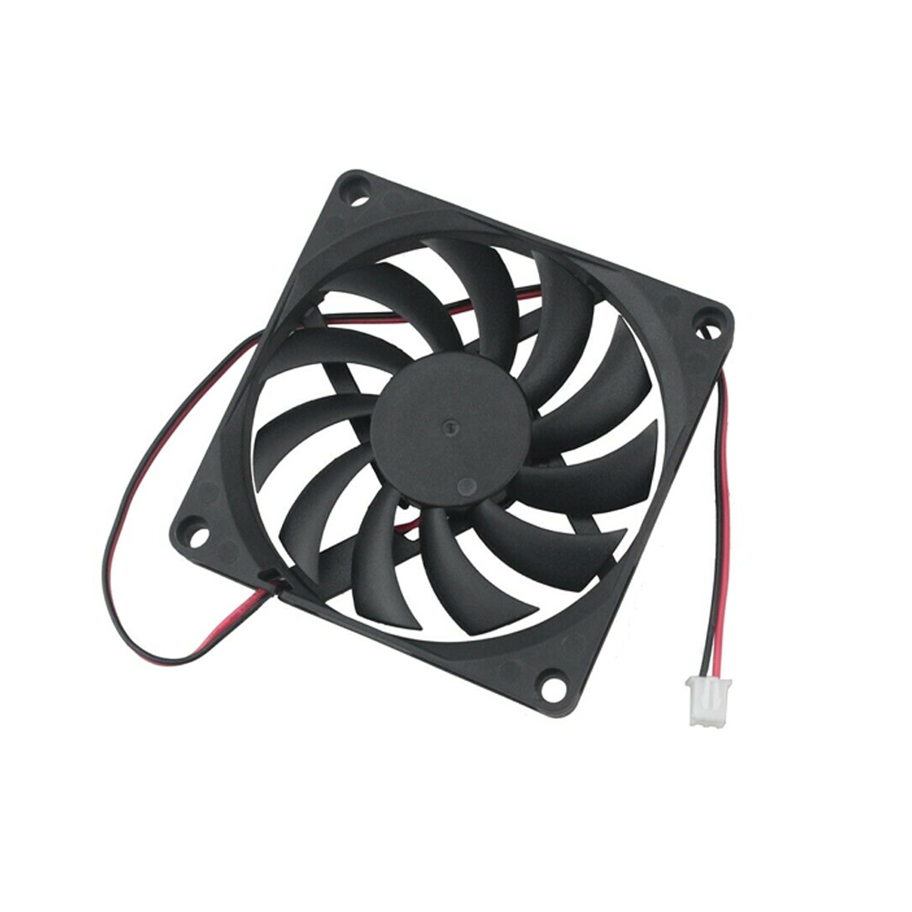 쿨러 80x10mm DC12V 쿨링팬 공냉식냉각 열전소자 2핀 : 니토