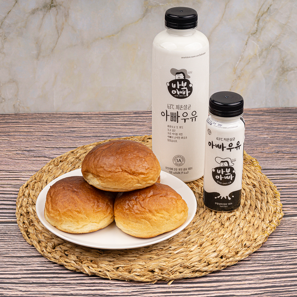 청원목장 바보아빠 무항생제 프리미엄 아빠우유 750ml : 코리아빠