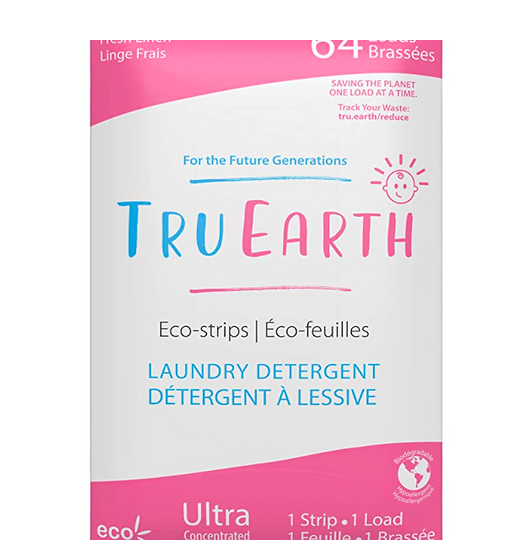 [세탁세제] 트루어스 저자극성 페이퍼 세탁세제 성인/어린이용/플래티넘 / Tru Earth Hypoallergenic Eco Detergent : 해리스컨셉