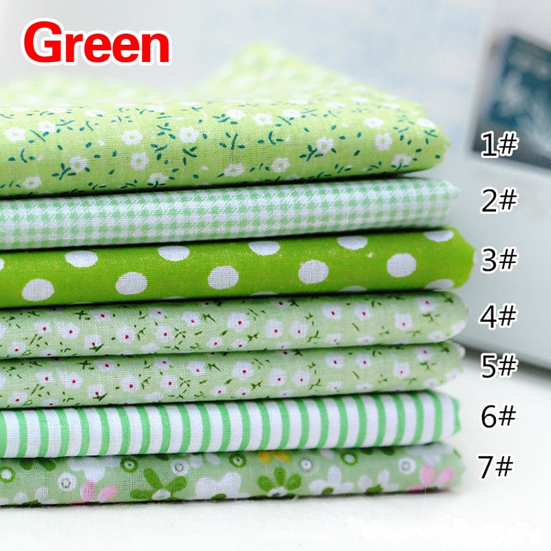 5x5cm 사각형 공예 천 00 면 물 바느 퀼트 패치 워크 DIY 수제 재료7 피 : 종판mall