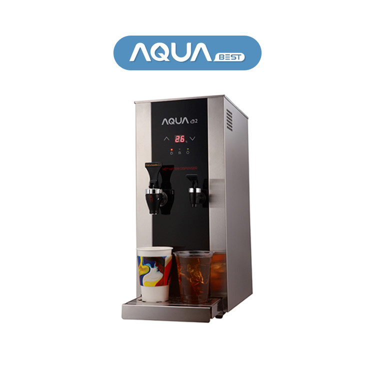 AQUA 아쿠아 핫디스펜서 A2 수동 온정수기 듀얼코크 : 커피트레이더스 대구
