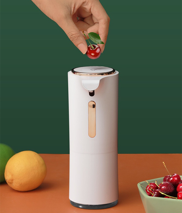 르메이어 비접촉 핸드워시 자동 센서 디스펜서 거품 주방 세제 욕실 손세정기, 화이트, 1개 상세사진 3