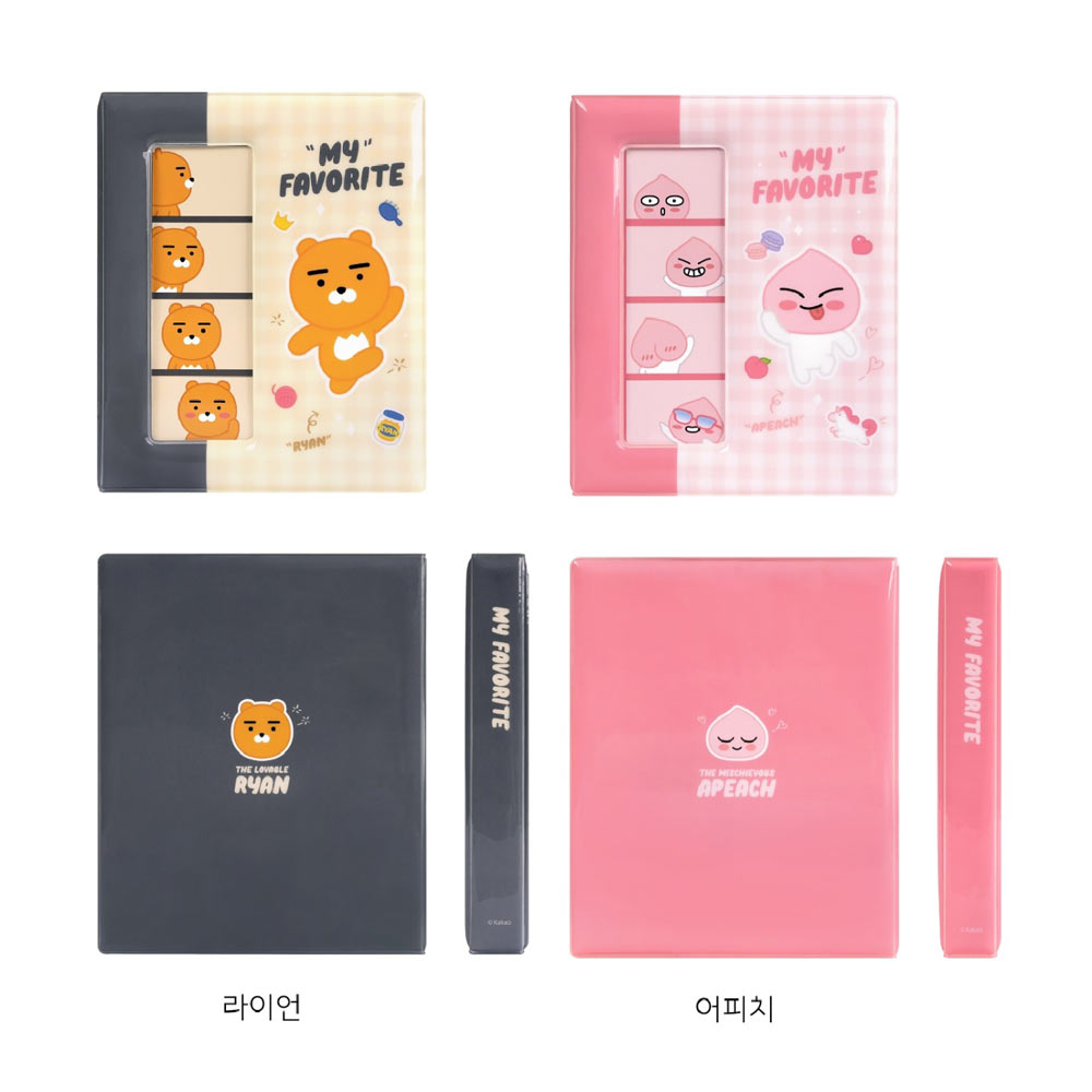 카카오프렌즈 4컷 포토 콜렉트 북 앨범 4x6사이즈 앨범 : Flode