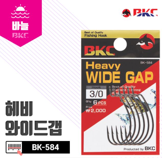 [낚시카페] BKC 백경조침 헤비와이드갭 BK-584 (100% 하이카본 소재 사용) : 낚시카페