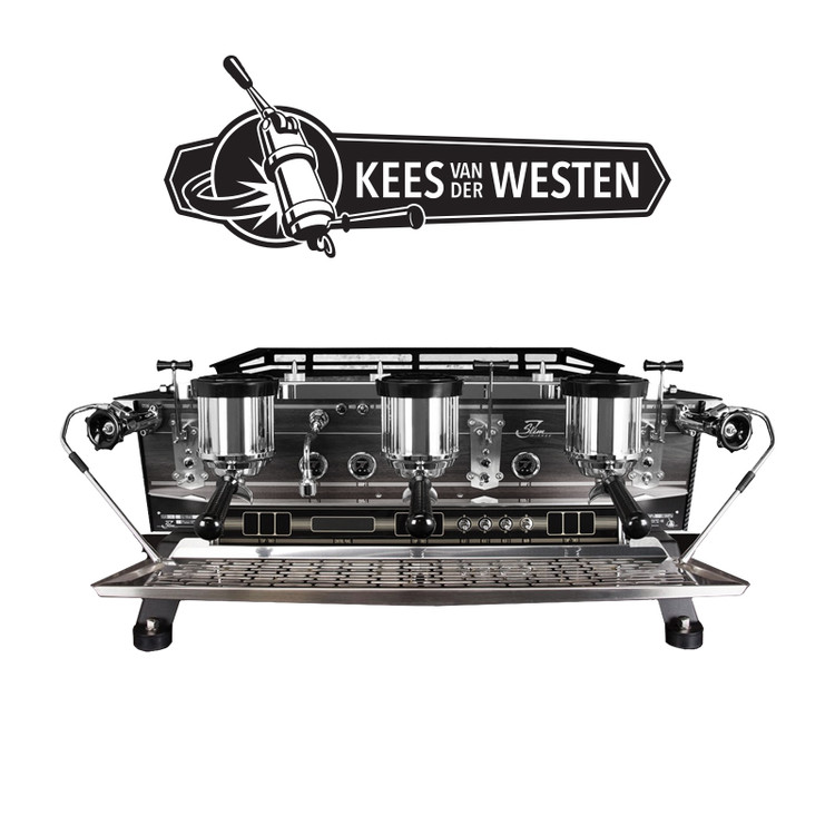 KEES WESTEN 키스반더웨스턴 반자동 커피머신 SLIMJIM 슬림짐 3그룹 블랙 커스텀 : 커피트레이더스 대구