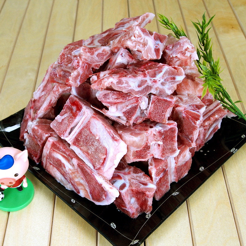 으뜸한돈 냉동 돼지 등뼈 1kg 감자탕뼈 등뼈찜 : 으뜸한돈